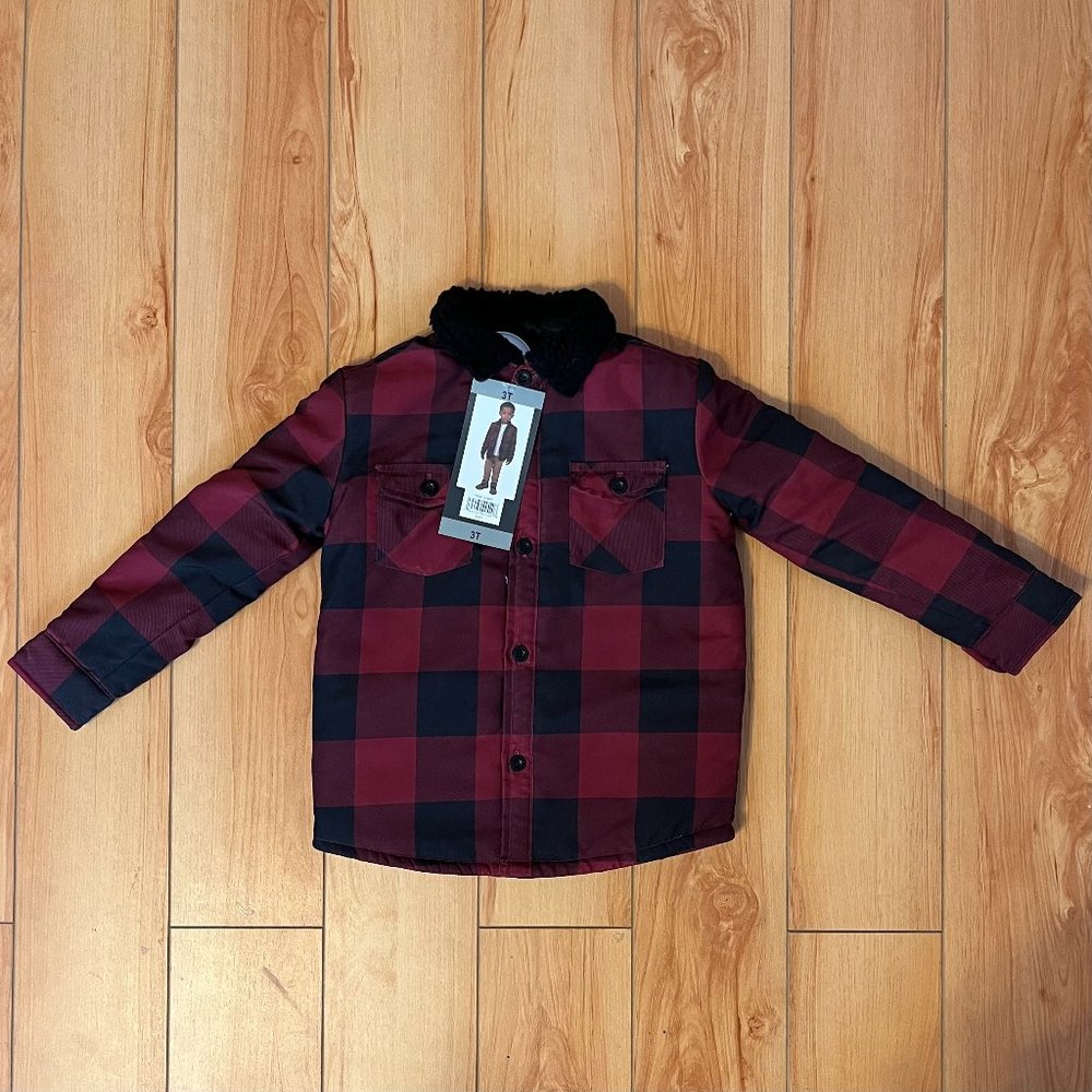 Buffalo Kids Jacket Red Plaids